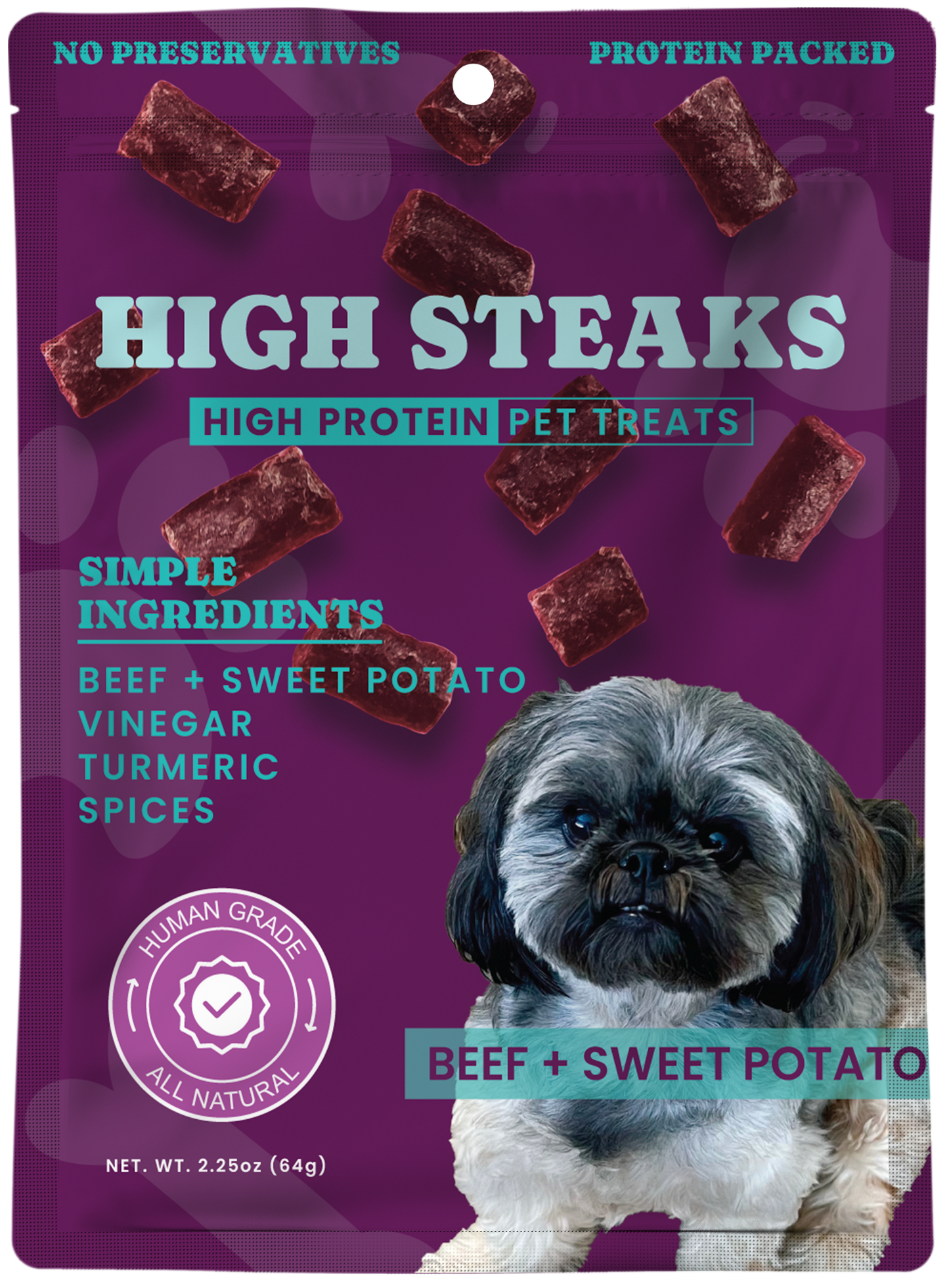 Beef + Sweet Potato Pet Treats